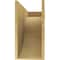 Ekena Millwork 11"W x 33"D x 22"H Classic Del Monte Rough Cedar Woodgrain TimberThane Corbel, Primed Tan CORUR11X33X22DELRCPR - alternate 3